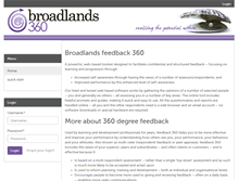 Tablet Screenshot of broadlands.feedback360.com